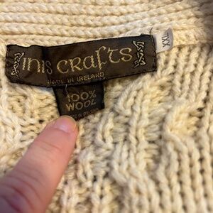 Inis  Craft Wool Men’s Sweater